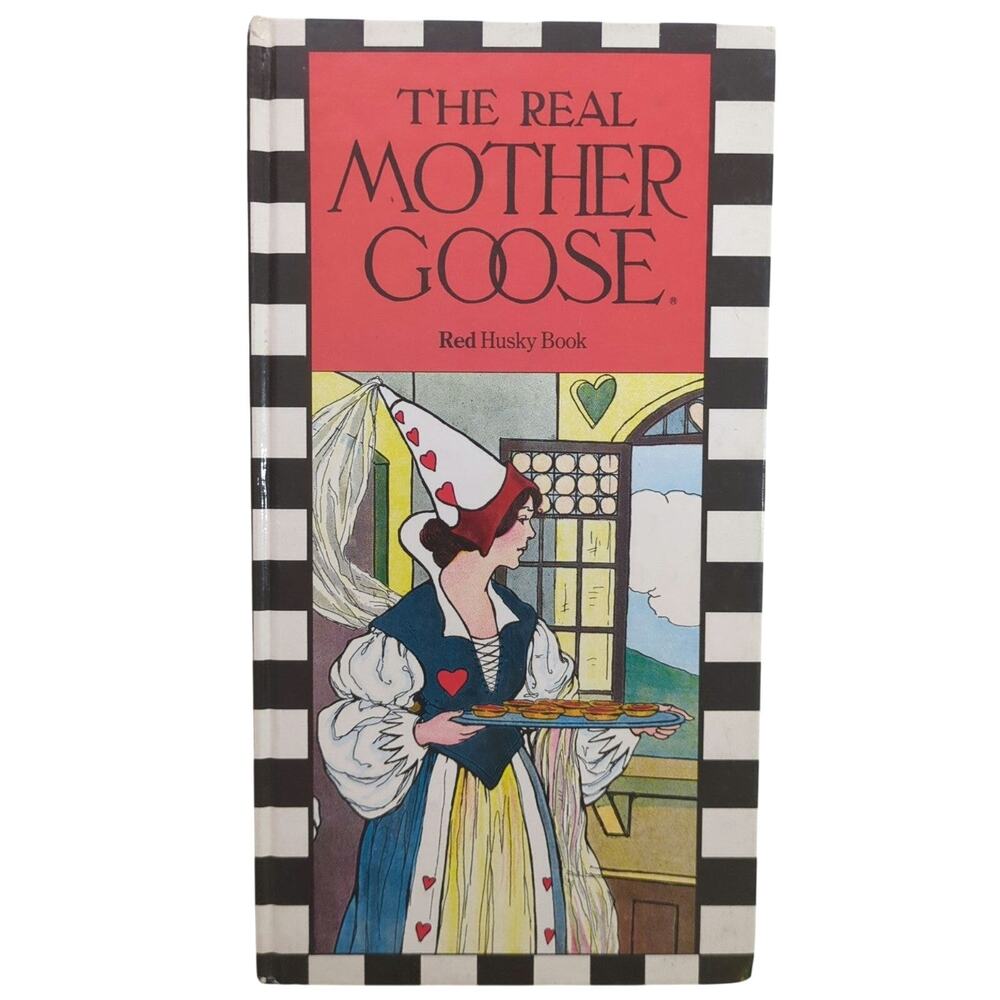 The Real Mother Goose Blanche Fisher Wright Red Husky Book Checkerboard Press